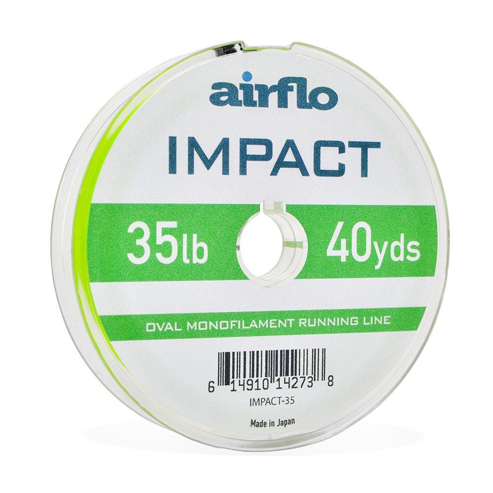 Airflo Impact Mono Running Line in Chartreuse